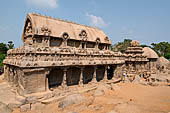 Mamallapuram - Tamil Nadu. The five Rathas. The Bhima ratha. 